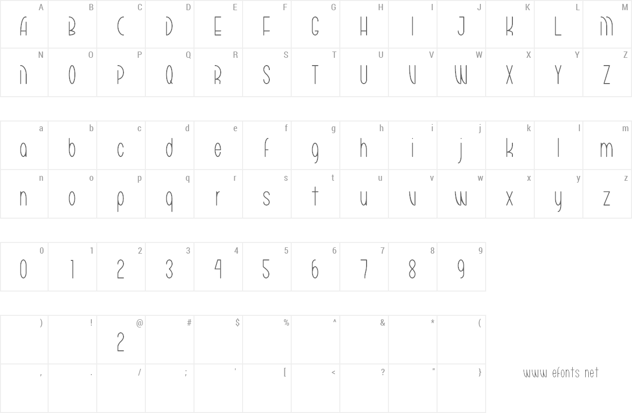 Font Mariko Chan preview